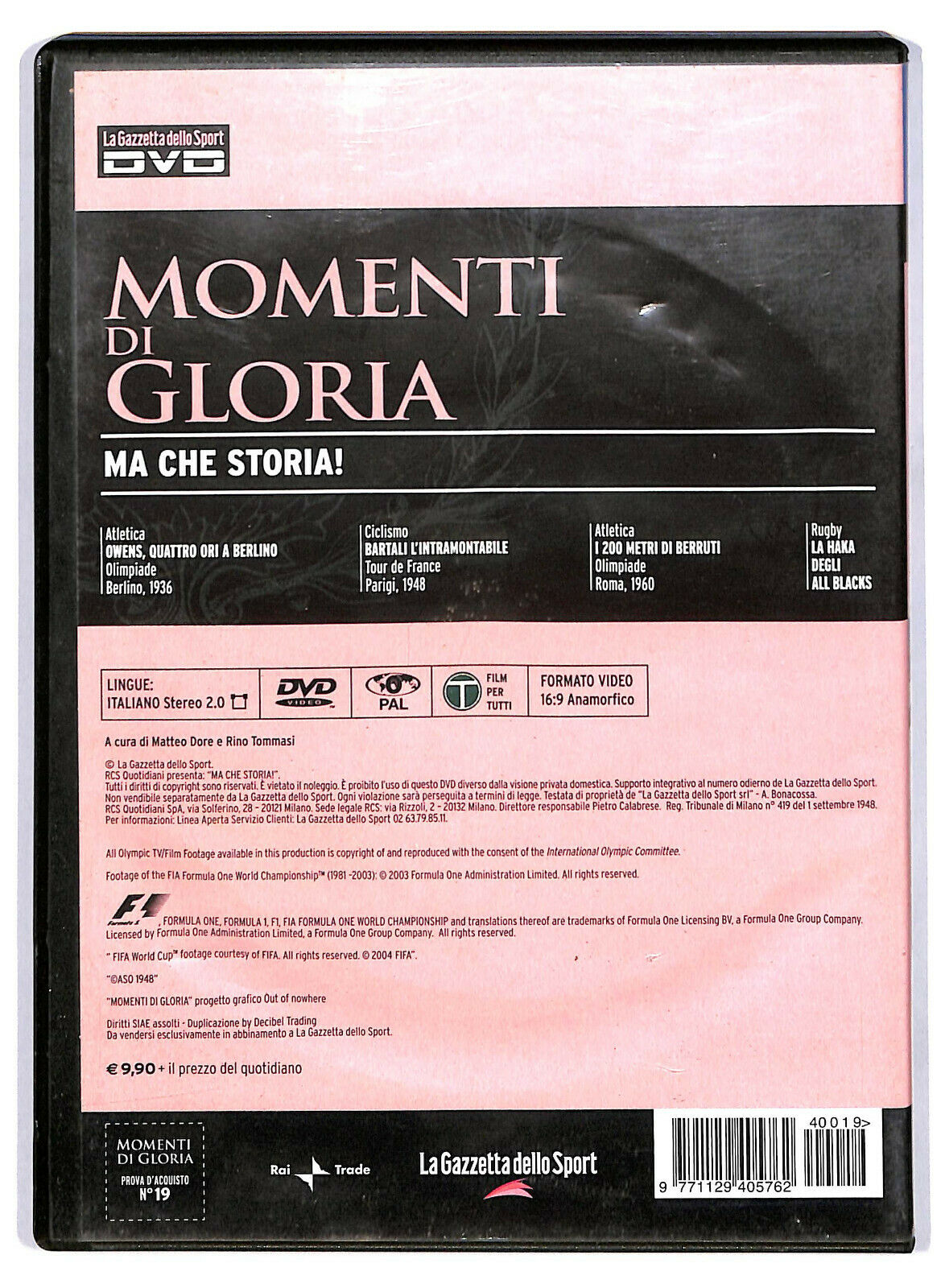 EBOND Momenti Di Gloria - Ma Che Storia! Vol.19  DVD D589956