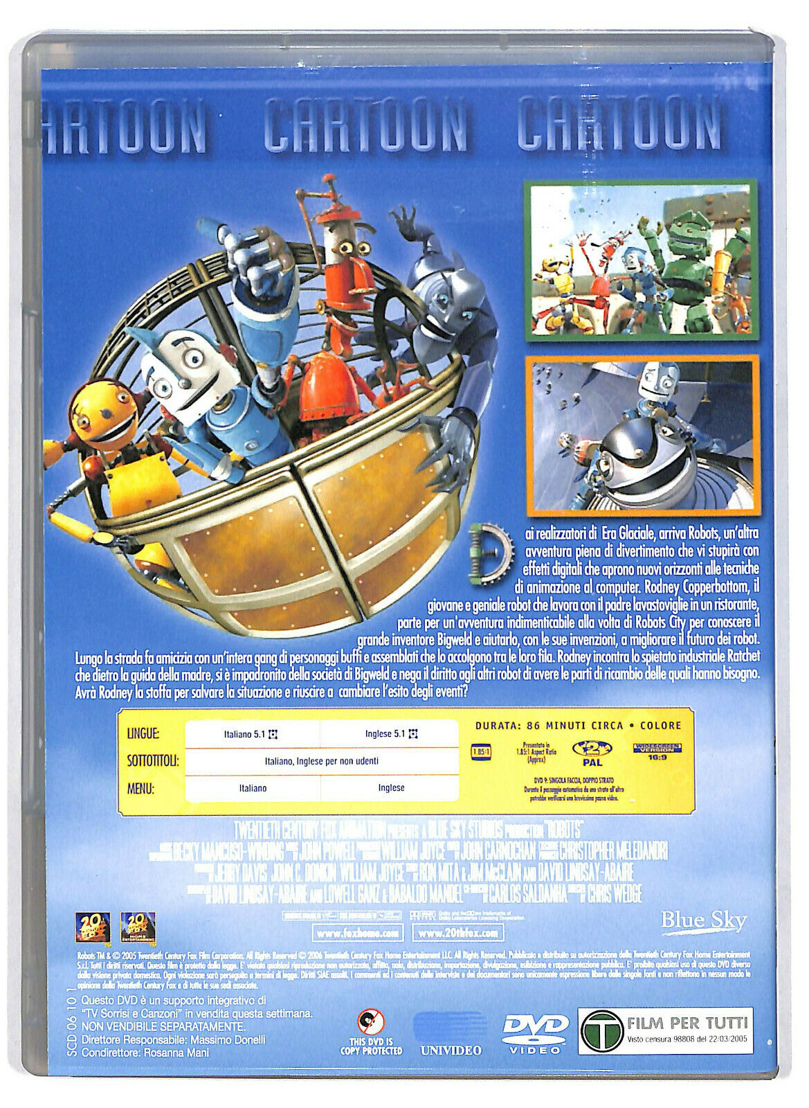 EBOND Robots   DVD  Editoriale D590010