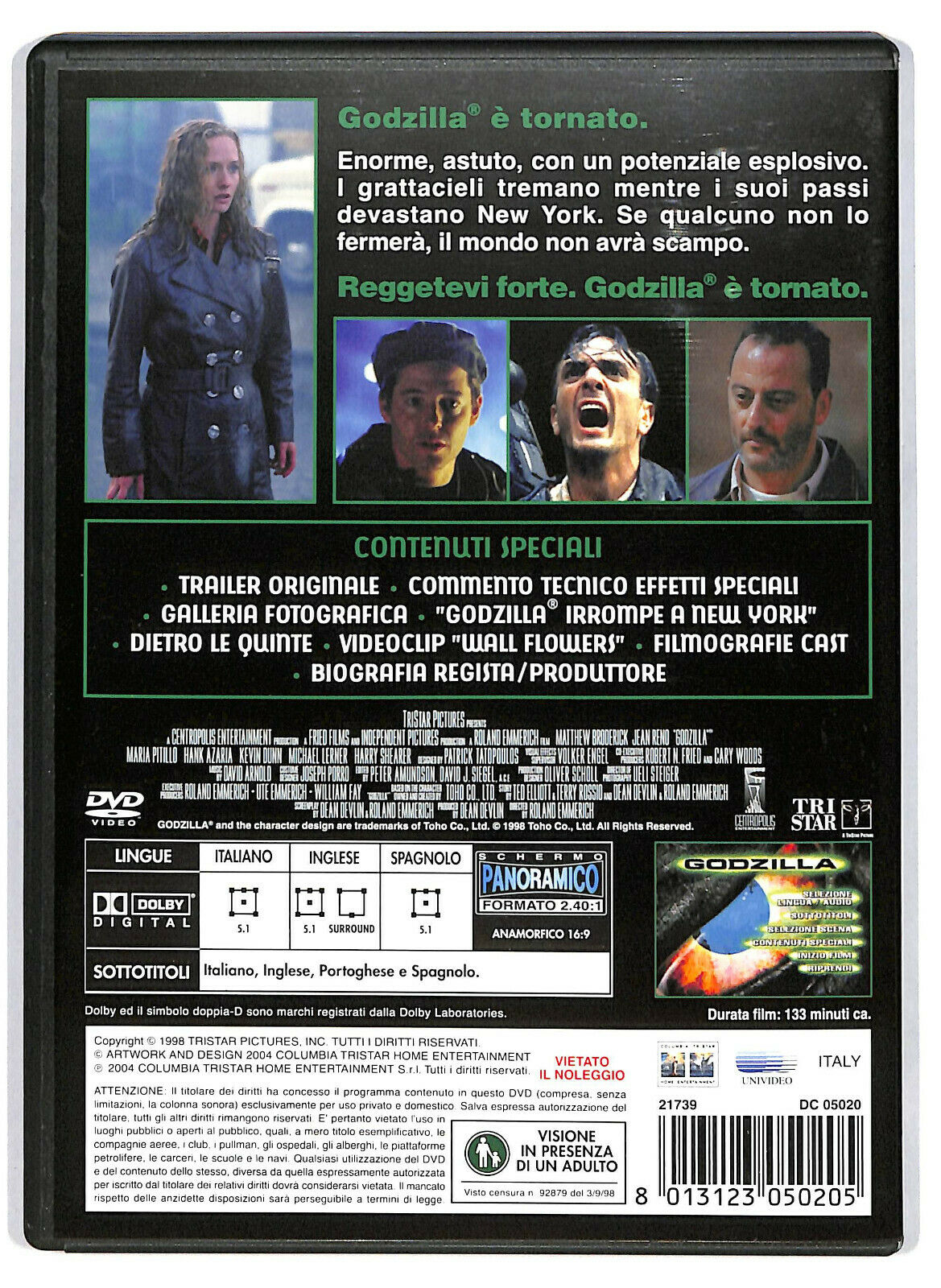 EBOND Godzilla  DVD D590037