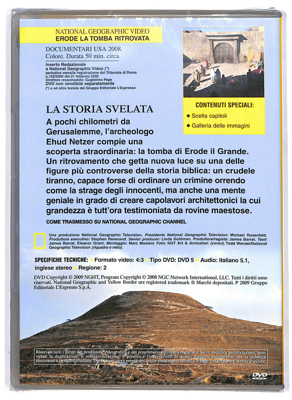 EBOND  Erode La Tomba Ritrovata - National Geographic Vol.71  DVD D590156