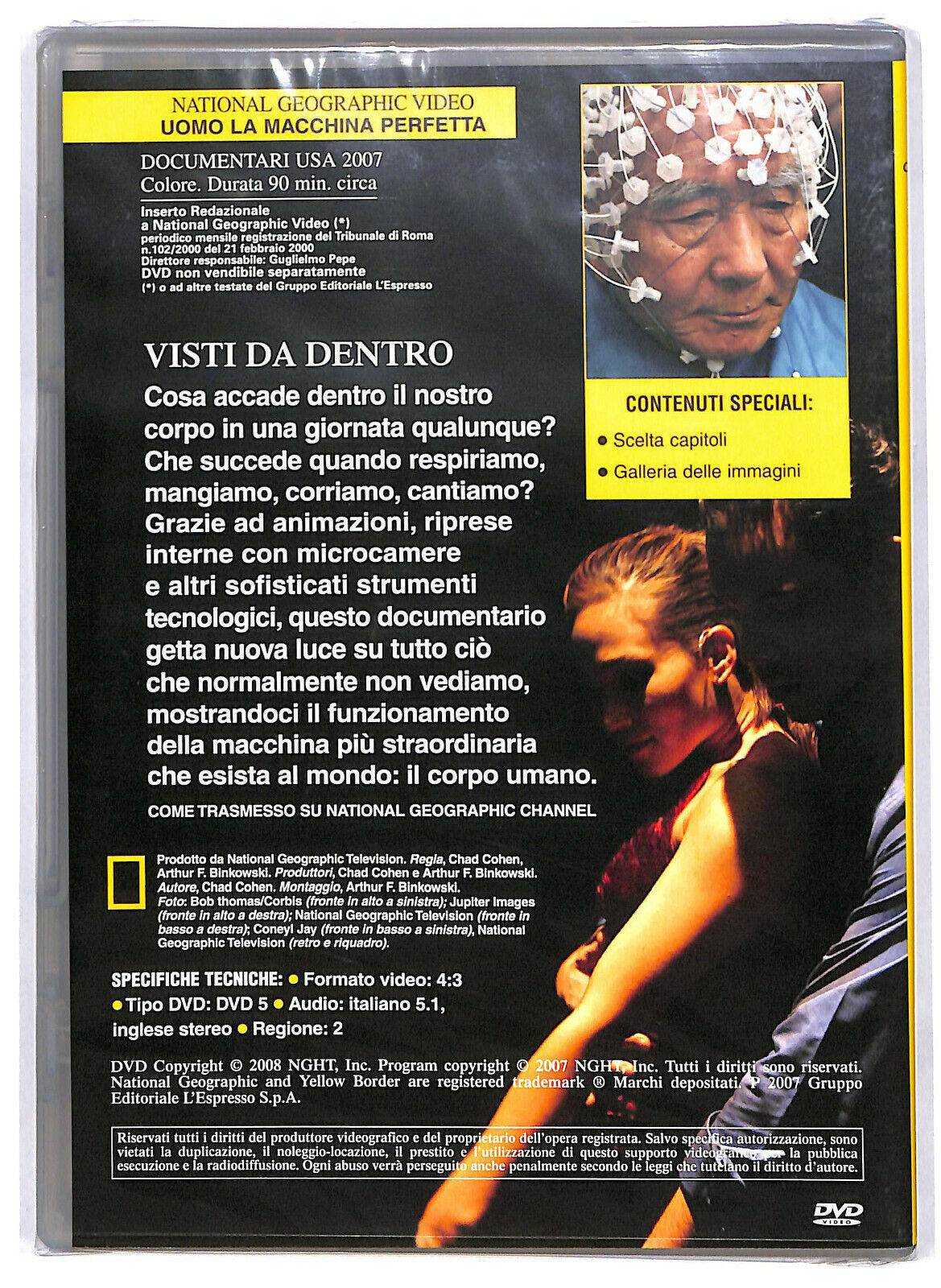 EBOND Uomo: La Macchina Perfetta - National Geographic Vol.59  DVD D590201