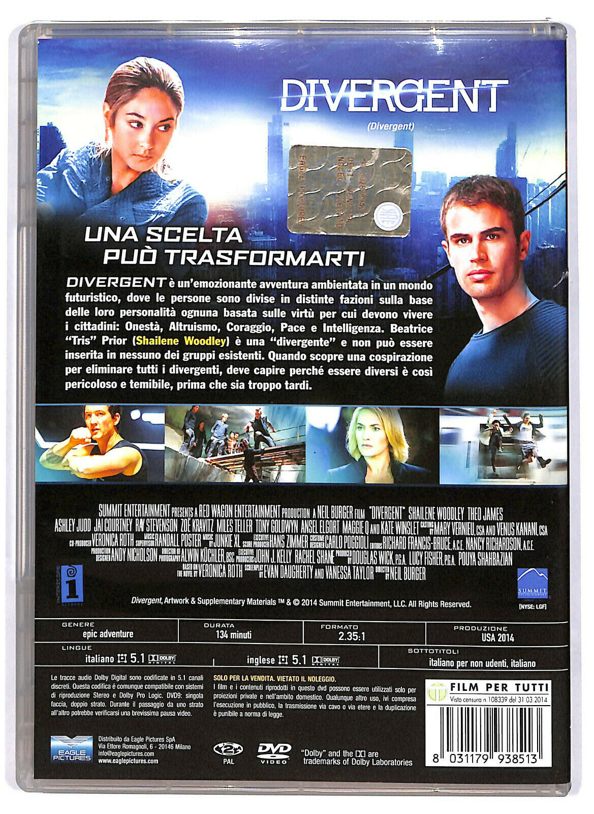 EBOND  Divergent DVD D590220