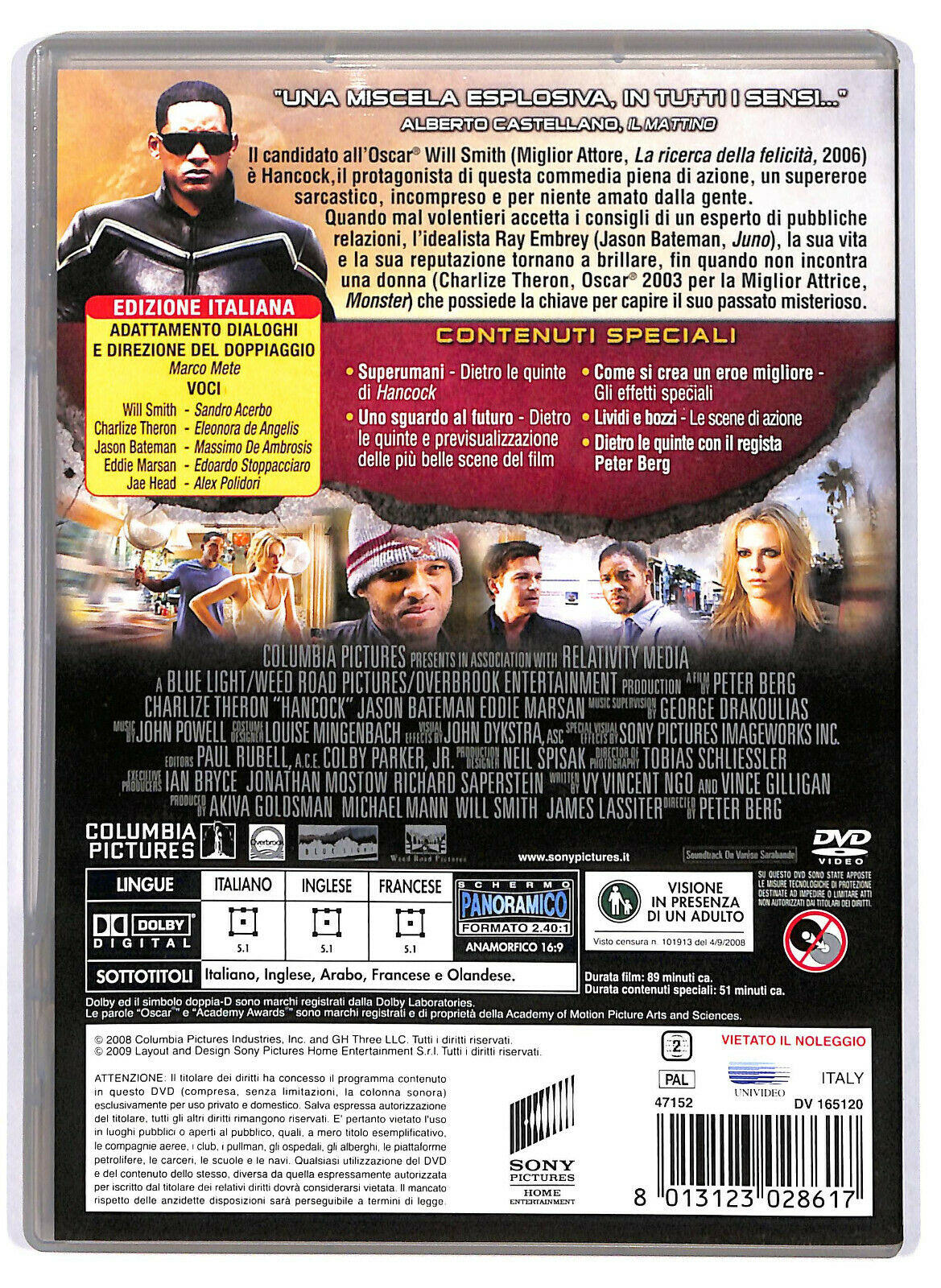 EBOND Hancock DVD Editoriale D590233