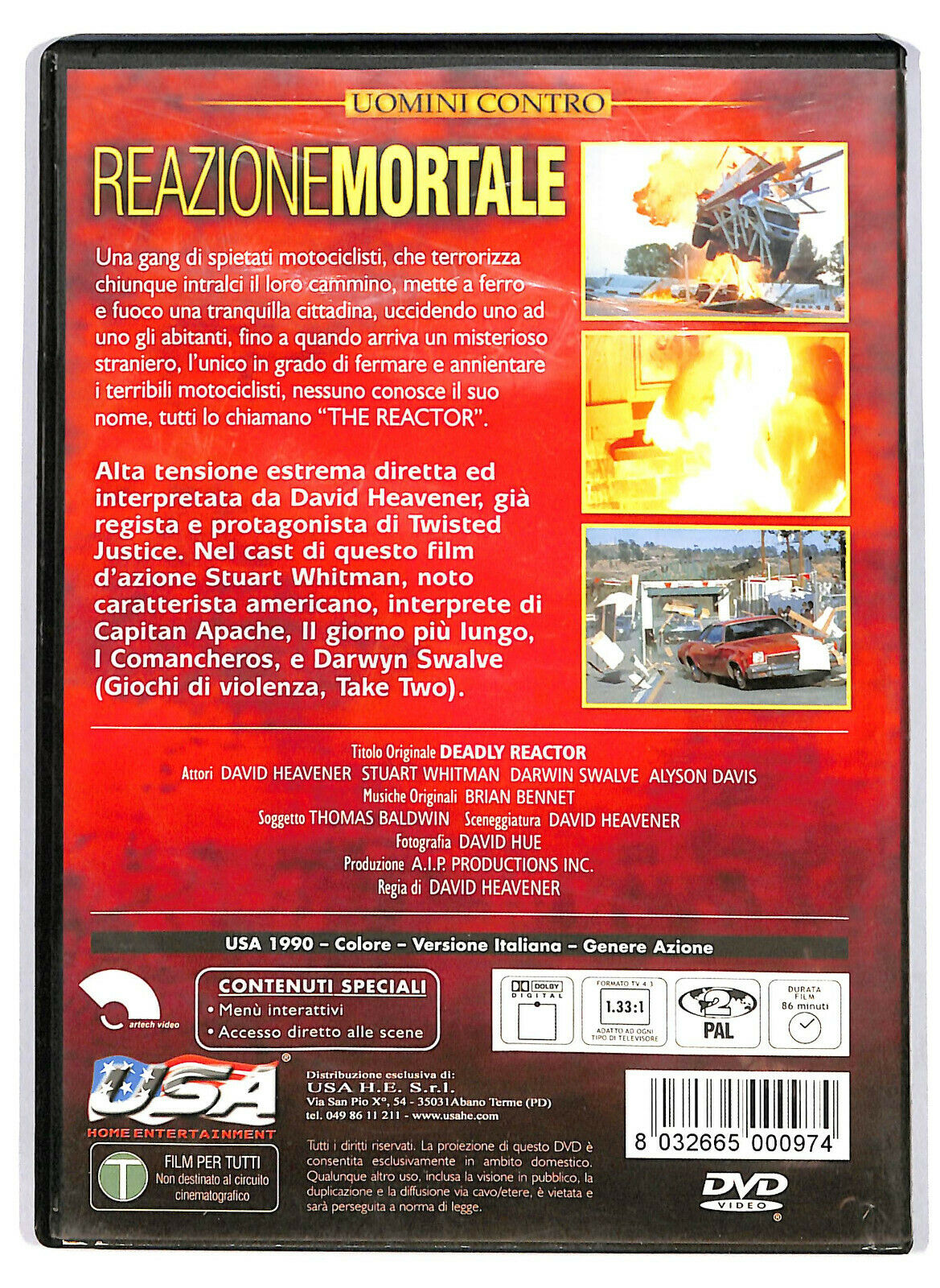 EBOND Reazione Mortale DVD D590346