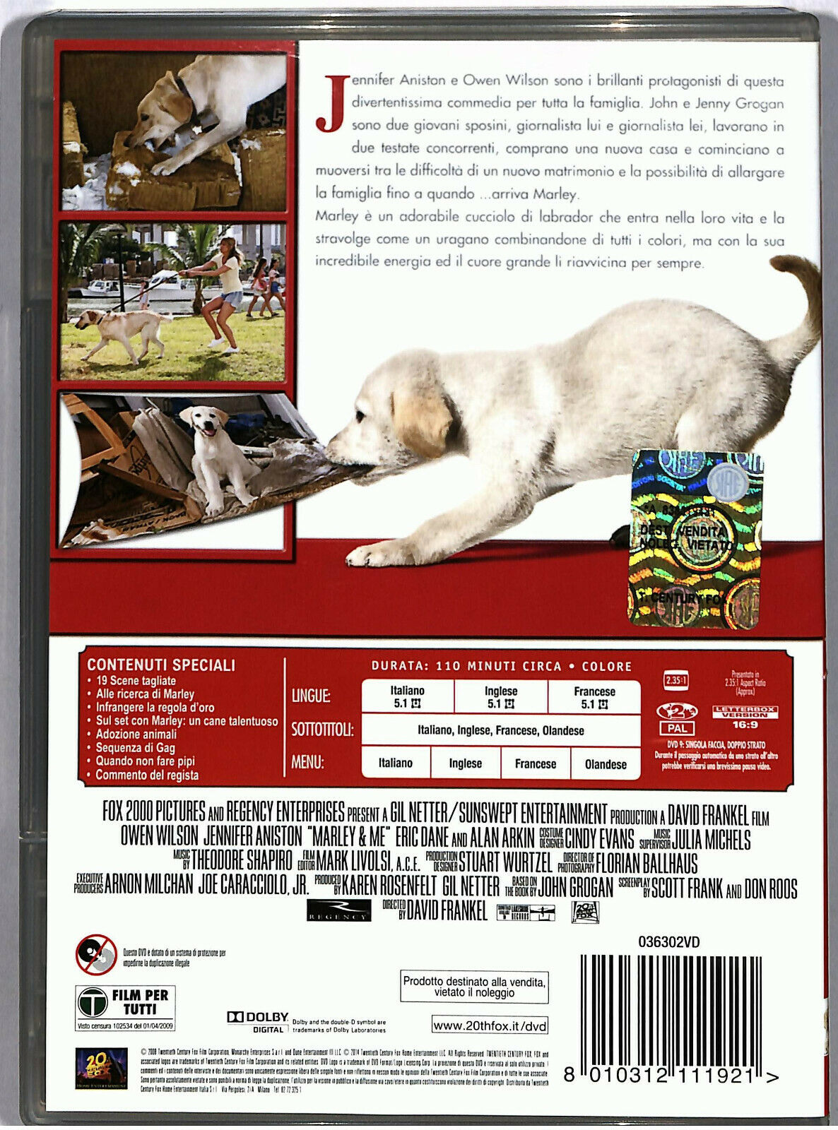 EBOND  Io e Marley DVD Slim D590408