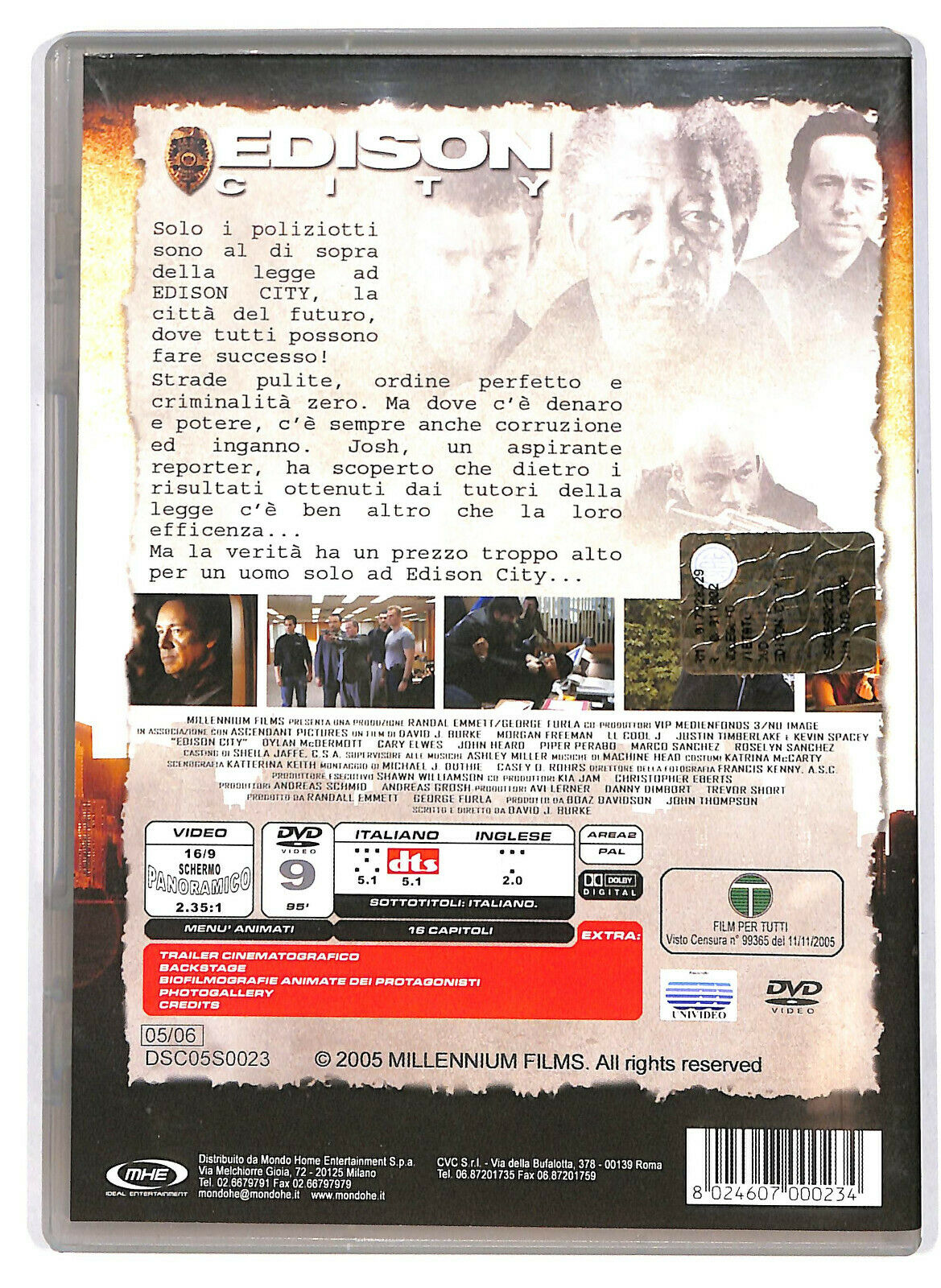 EBOND Edison City   DVD D590421