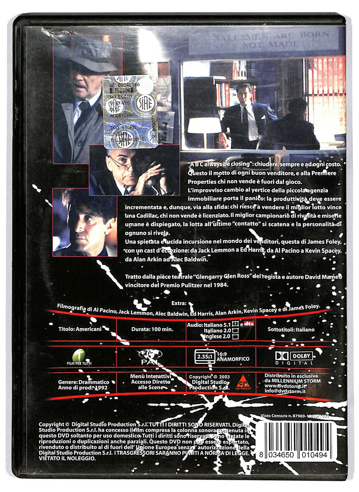 EBOND Americani  DVD D590445