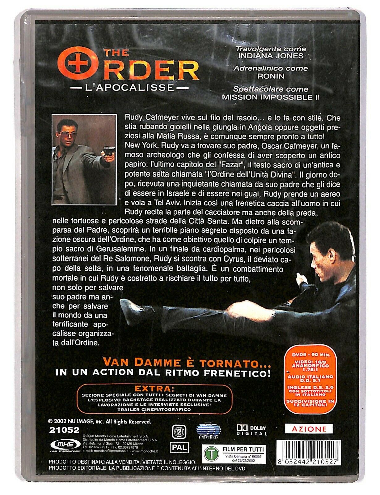 EBOND The Order - L'apocalisse Con Van Damme DVD D590511