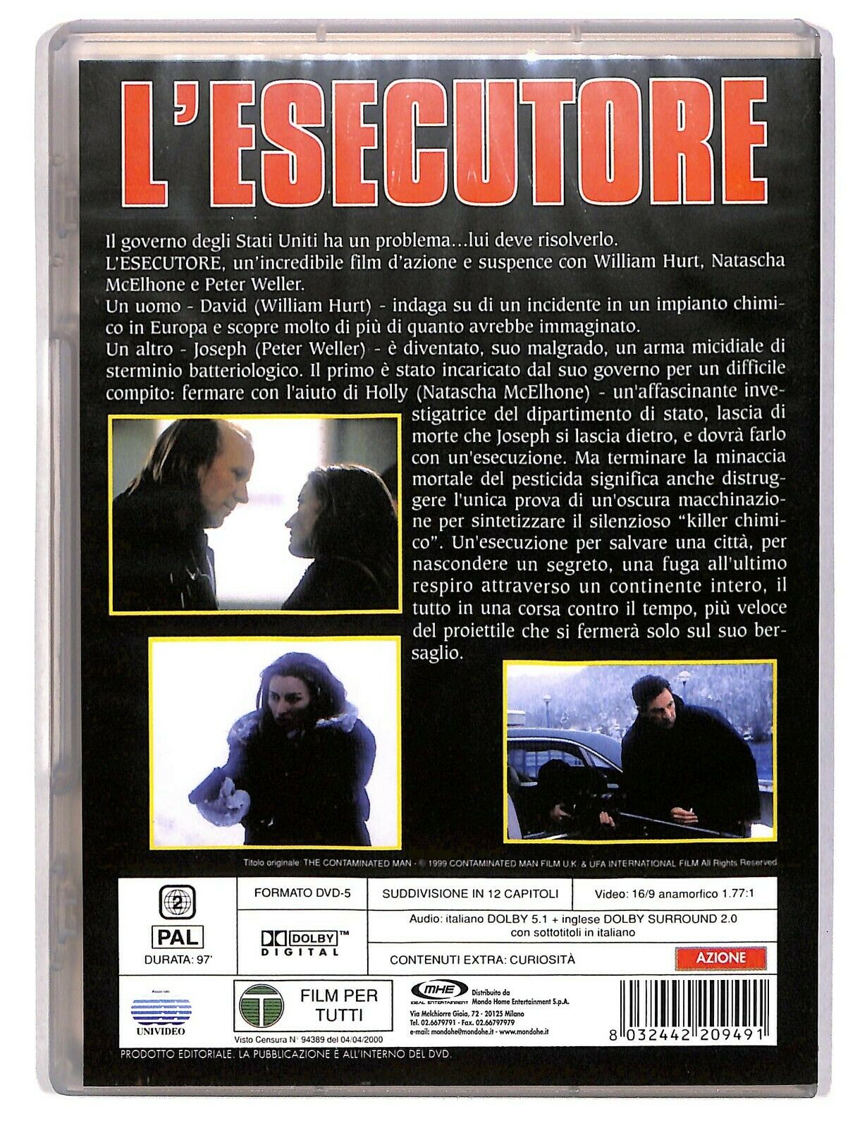 EBOND L' Esecutore. William Hurt DVD D590512