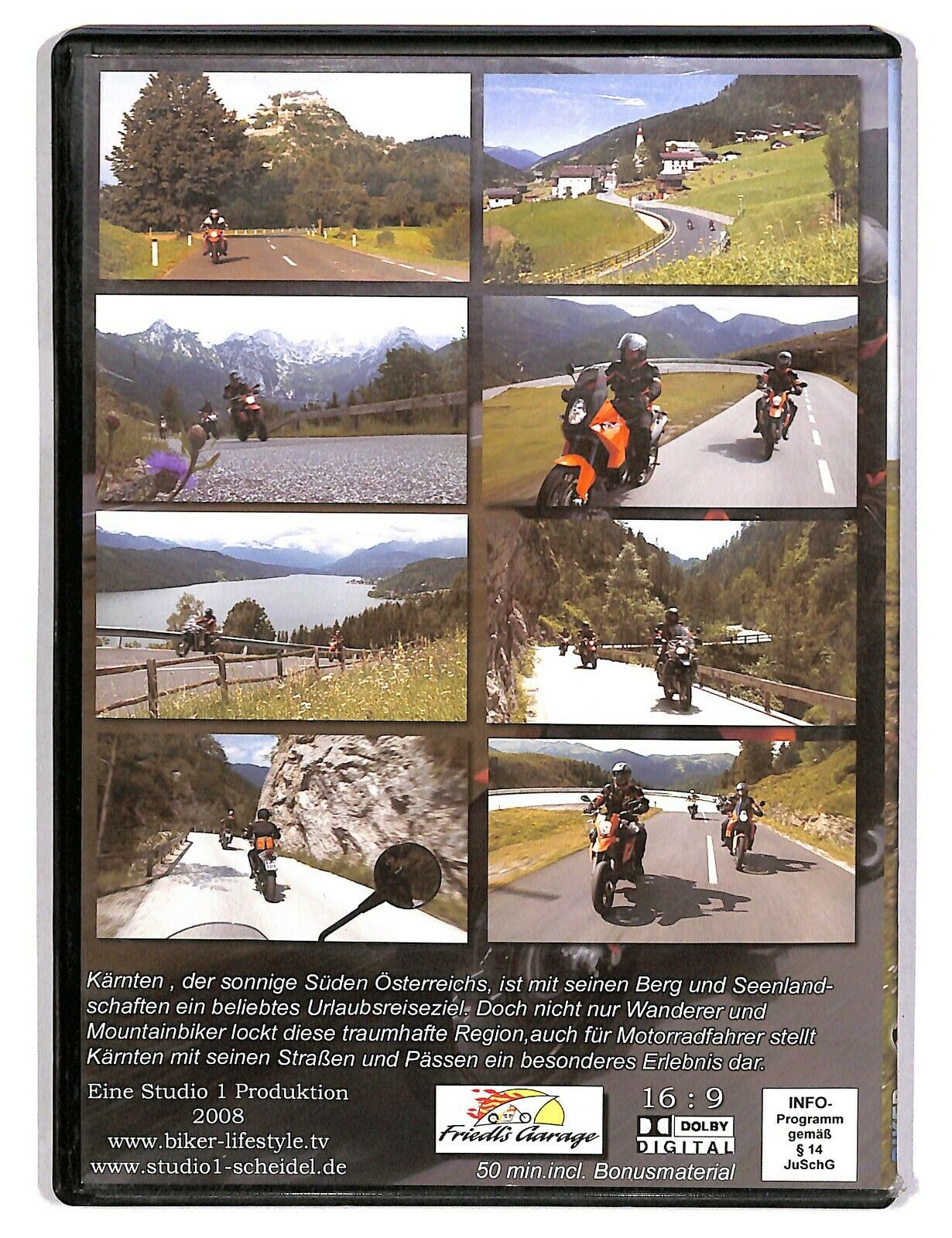EBOND Biker Lifestyle Tv Motorradland Karnten (no Ita)  DVD D590517