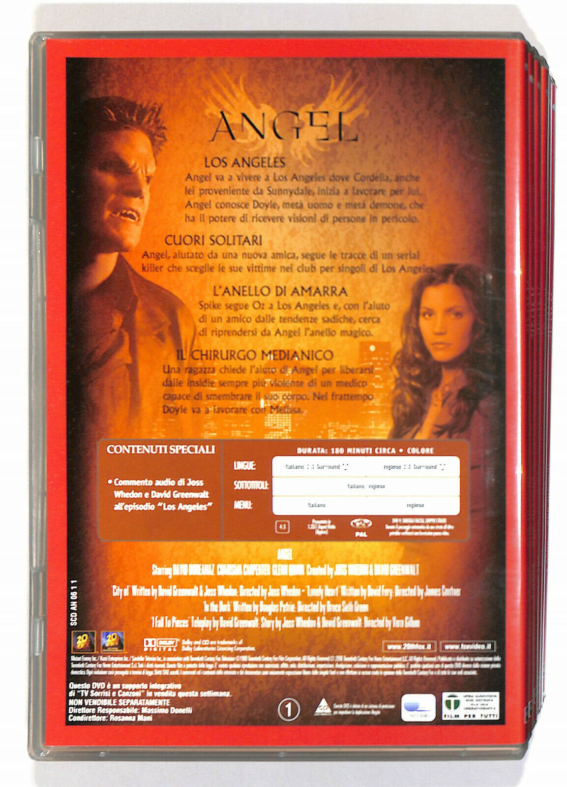 EBOND Angel Stagione Uno DVD Editoriale D590645