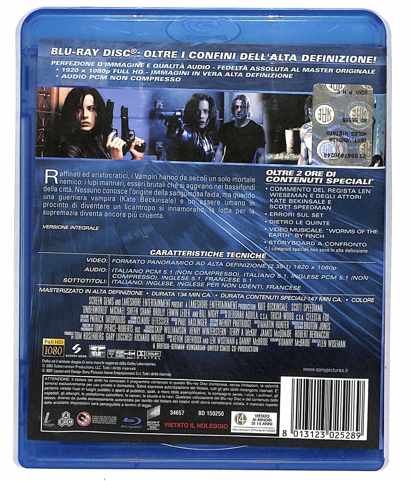 EBOND  Underworld-il Risveglio BLURAY D590814