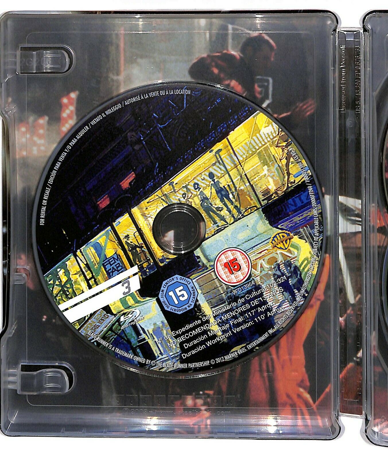 EBOND Blade Runner The Final Cut Steelbook (3 BLURAY) BLURAY D590819