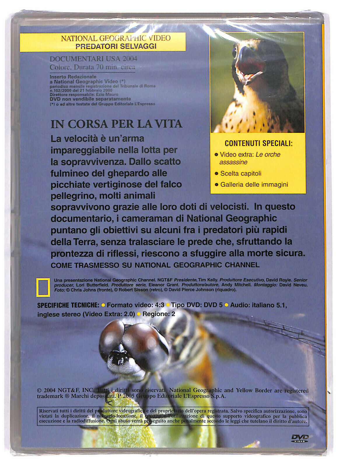 EBOND Predatori Selvaggi: L'arma Letale National Geographic Vol.31 DVD D590934
