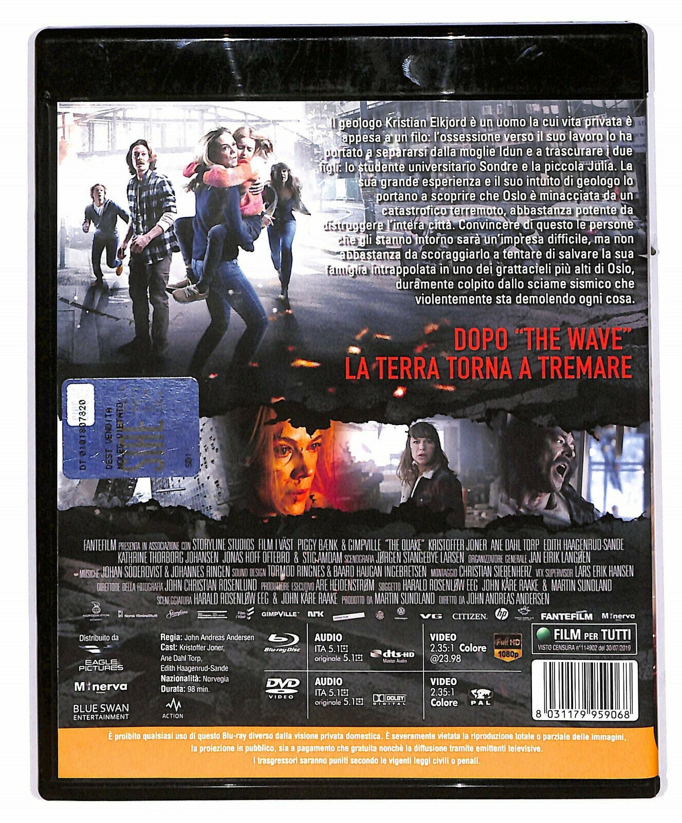 EBOND The Quake - Il Terremoto Del Secolo BLURAY + DVD BLURAY D591053