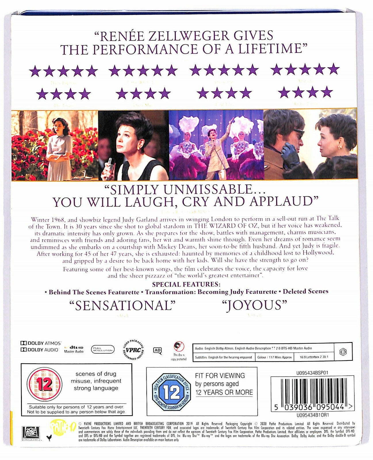 EBOND  Judy  BLURAY Uk Edition BLURAY D591057