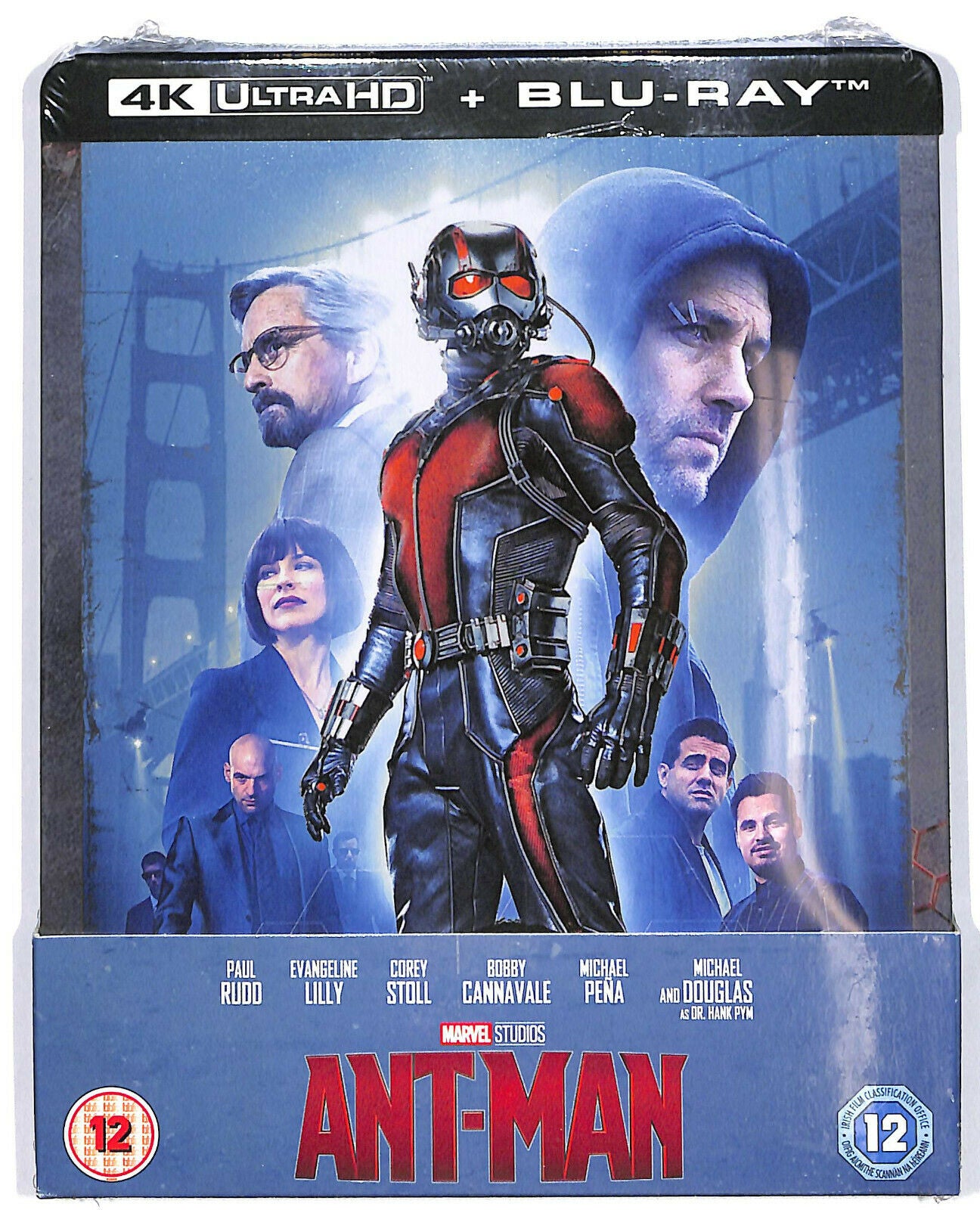 EBOND Ant-man 4k Ultra Hd + BLURAY Steelbook BLURAY D591127