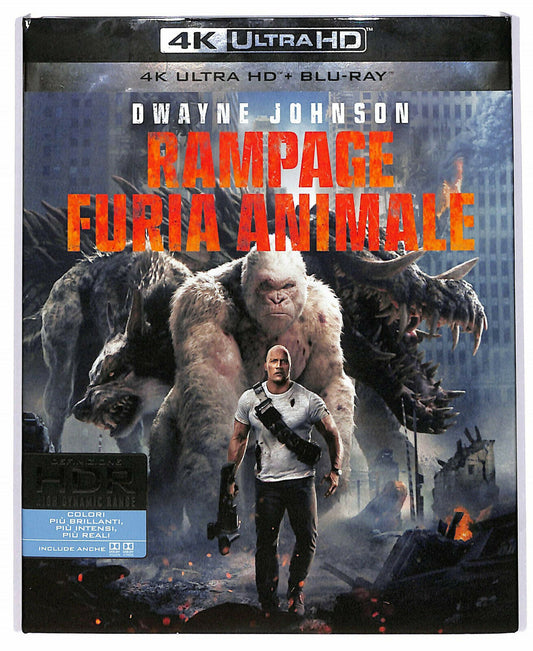 EBOND  Rampage - Furia Animale 4k Ultra Hd + BLURAY D591210