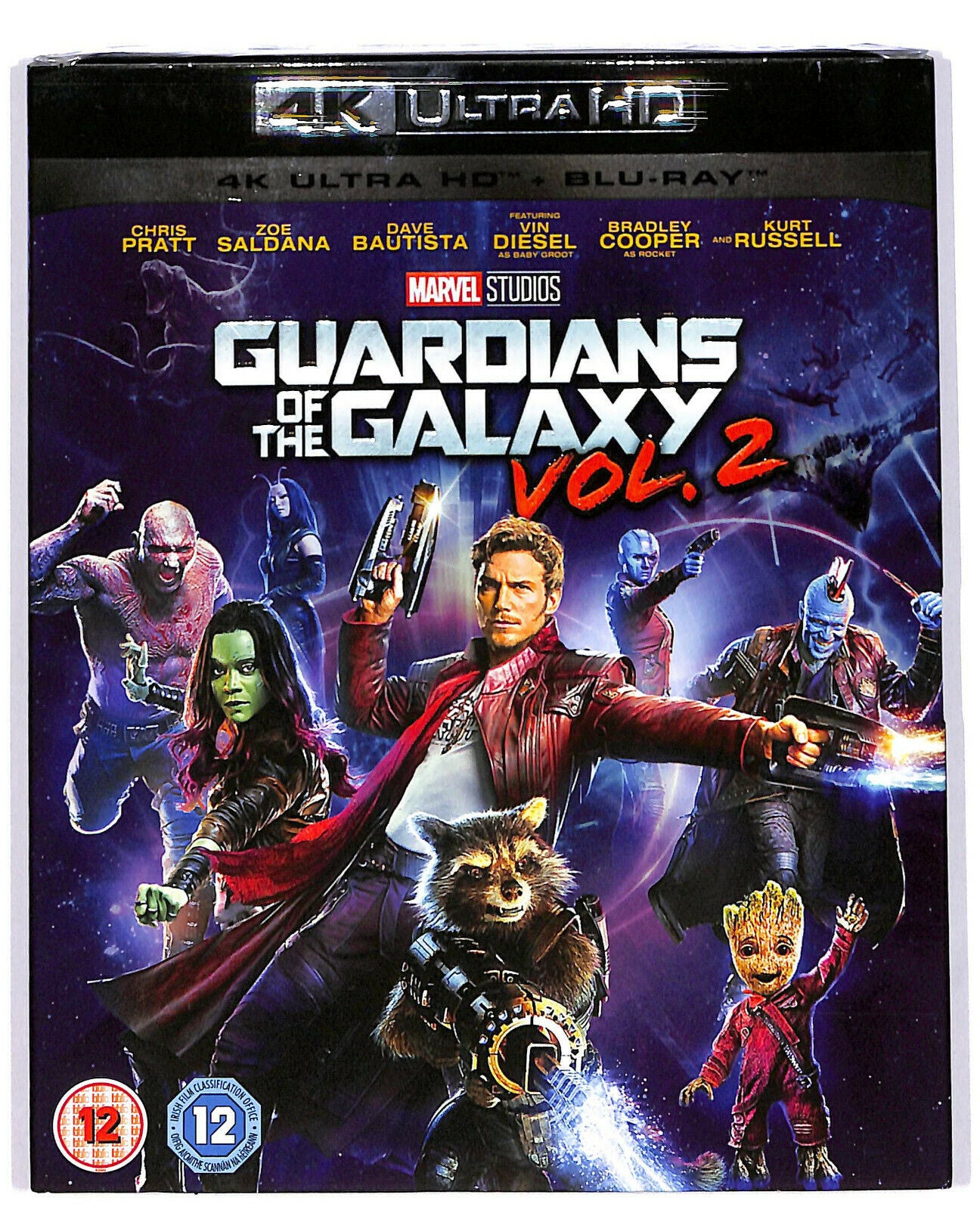 EBOND Guardians Of The Galaxy: Vol. 2 4k Ultra Hd + BLURAY Uk Editon BLURAY D591219