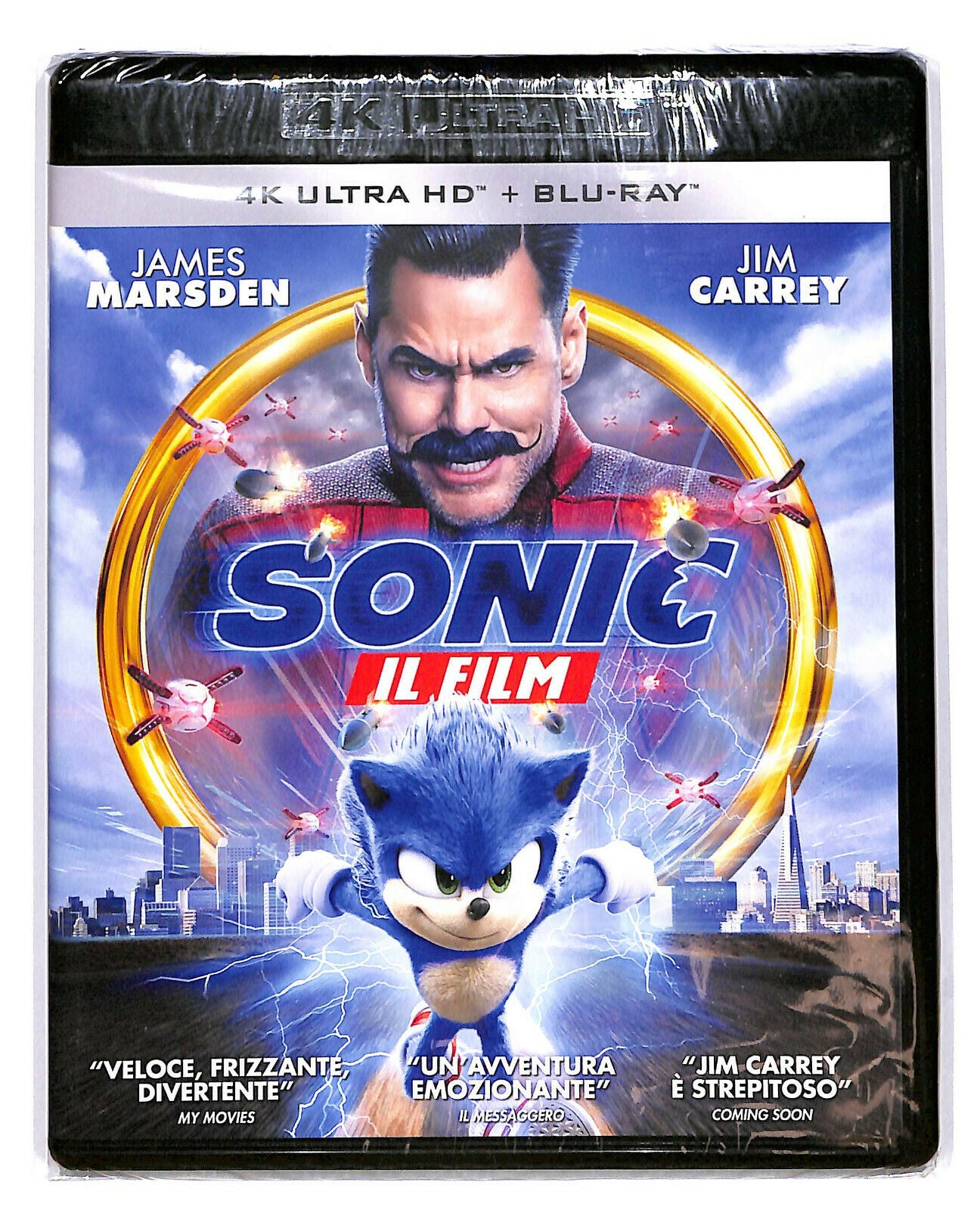 EBOND Sonic - Il Film 4k Ultra Hd +  BLURAY D591224