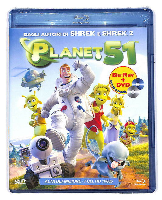 EBOND Planet 51 DVD + BLURAY  BLURAY BLURAY D591301