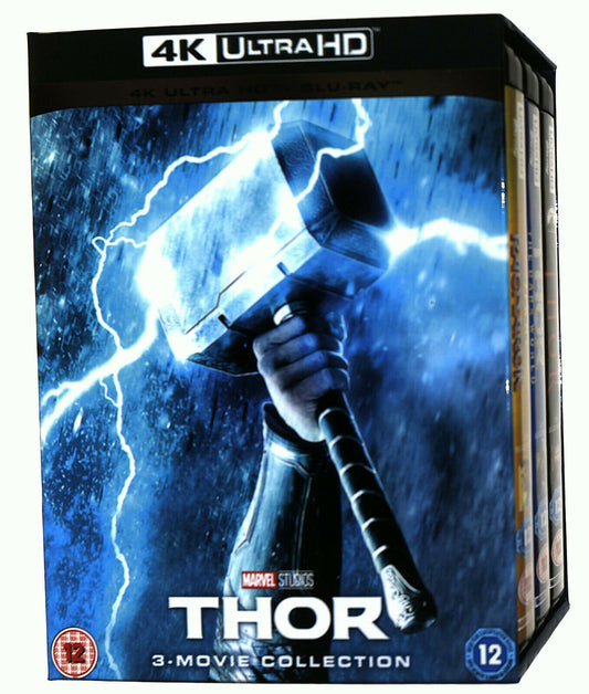 EBOND Thor: 3-movie Collection BLURAY Uk Edition BLURAY D591403