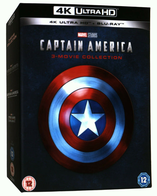 EBOND  Captain America: 3-movie Collection 4k Ultra Hd + BLURAY D591406