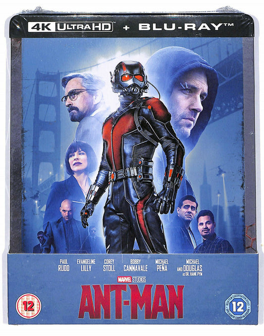 EBOND Ant-man  4k Ultra Hd + BLURAY  Steelbook BLURAY D591412