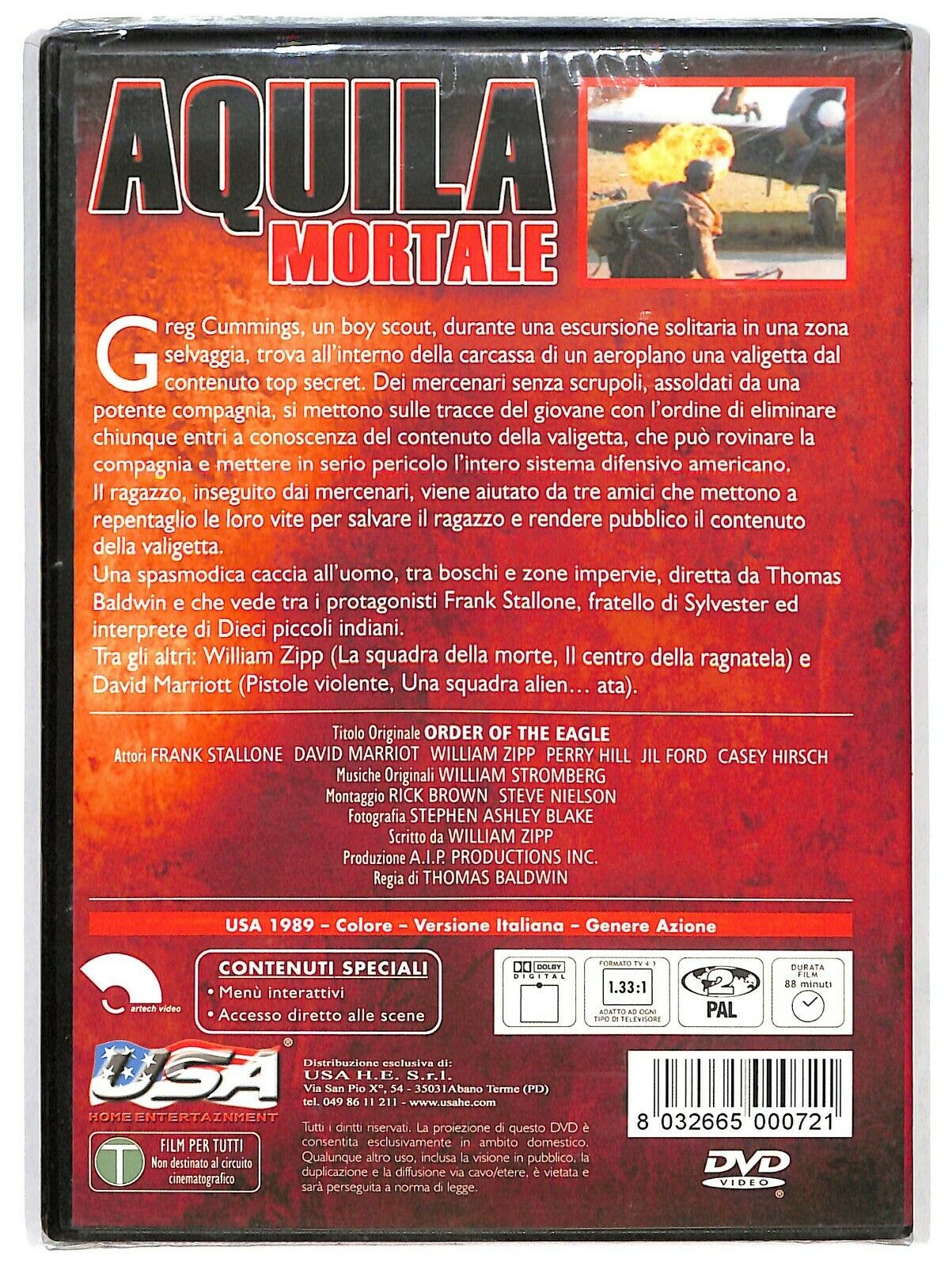 EBOND Aquila Mortale DVD D591802