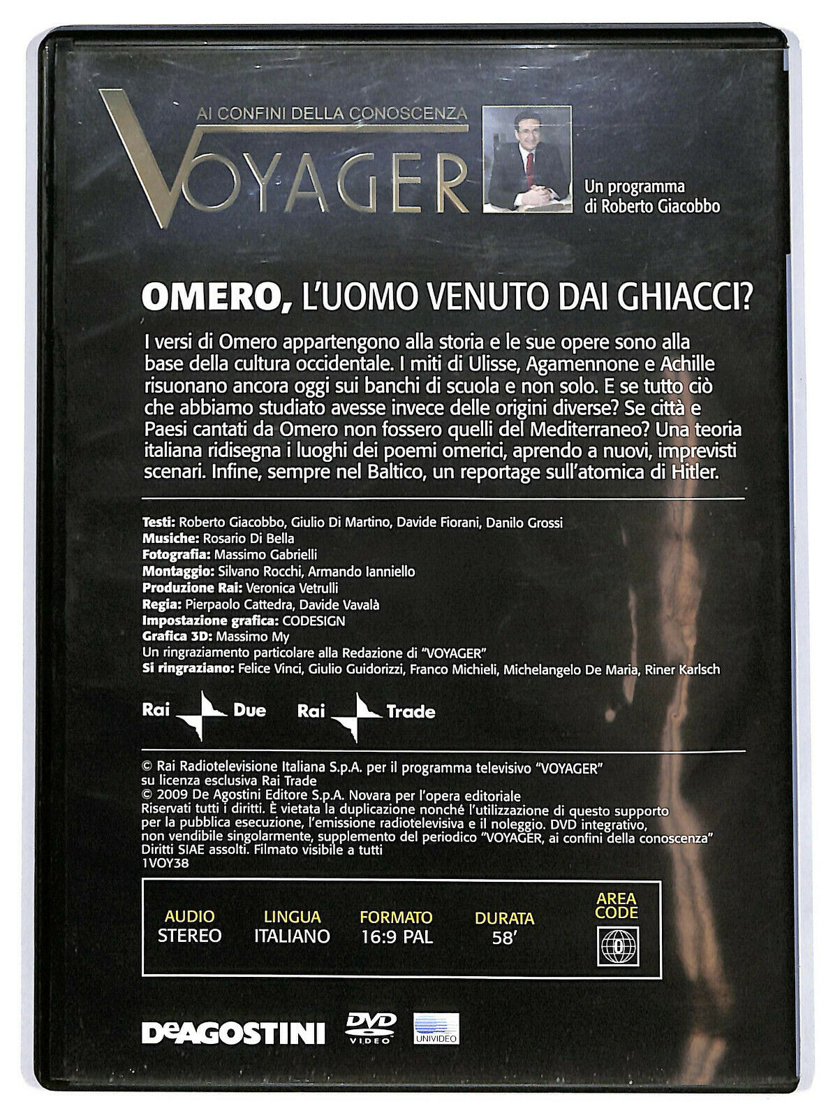 EBOND Omero L'uomo Venuto Dai Ghiacci? - Voyager Vol.38  DVD D592256