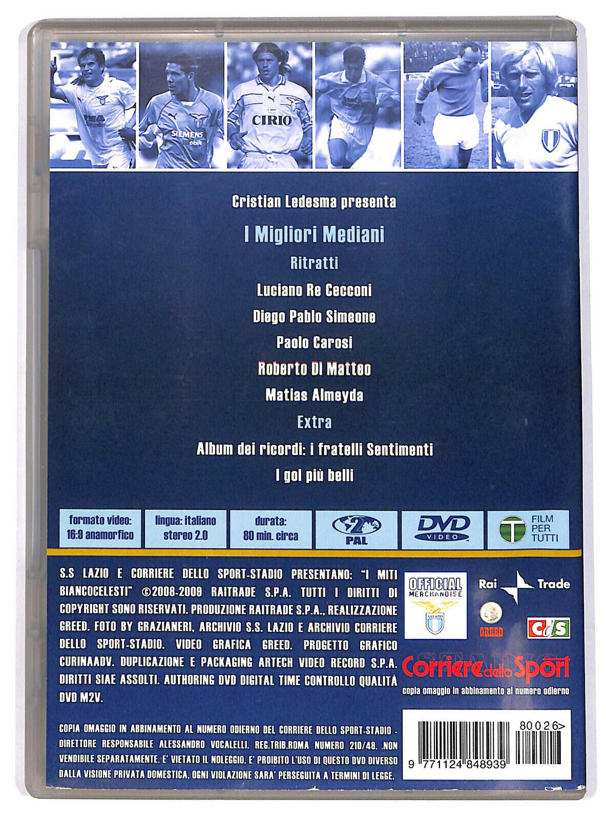 EBOND  I Miti Biancocelesti DVD Editoriale D592460