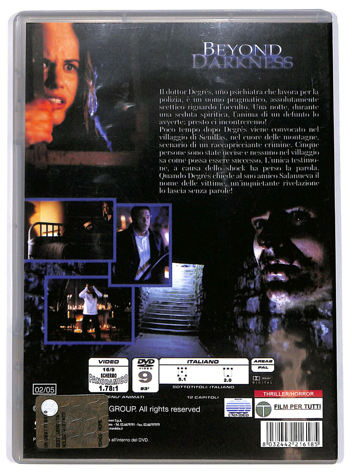 EBOND Beyond Darkness DVD D592824