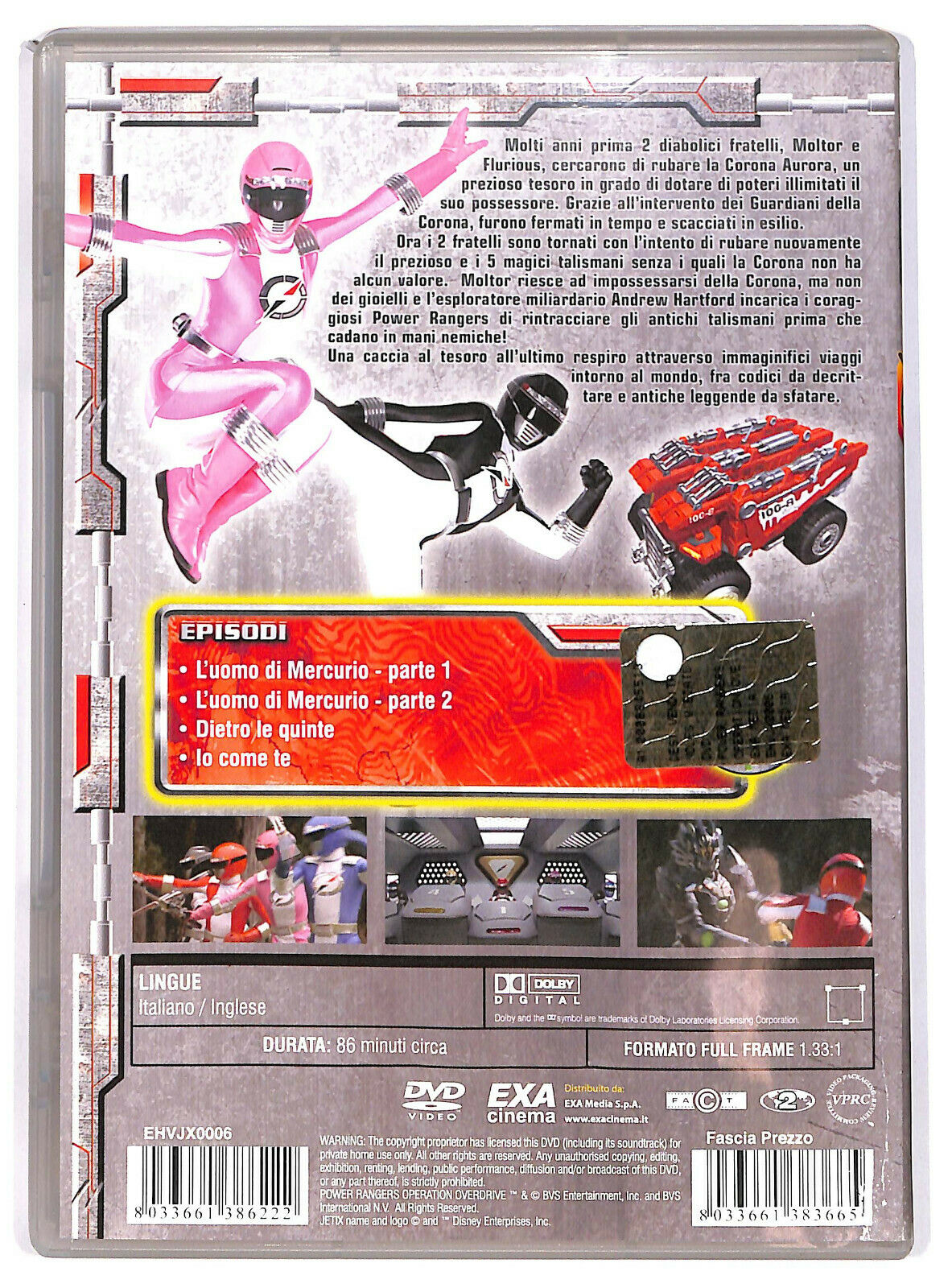 EBOND Power Ranger Operation Overdrive Volume 4 DVD D593446