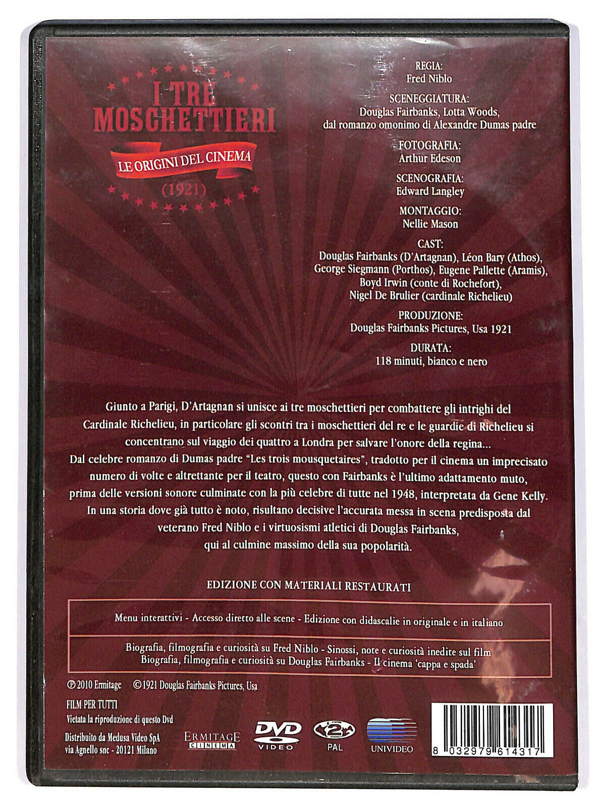 EBOND i Tre Moschettieri  DVD D593616