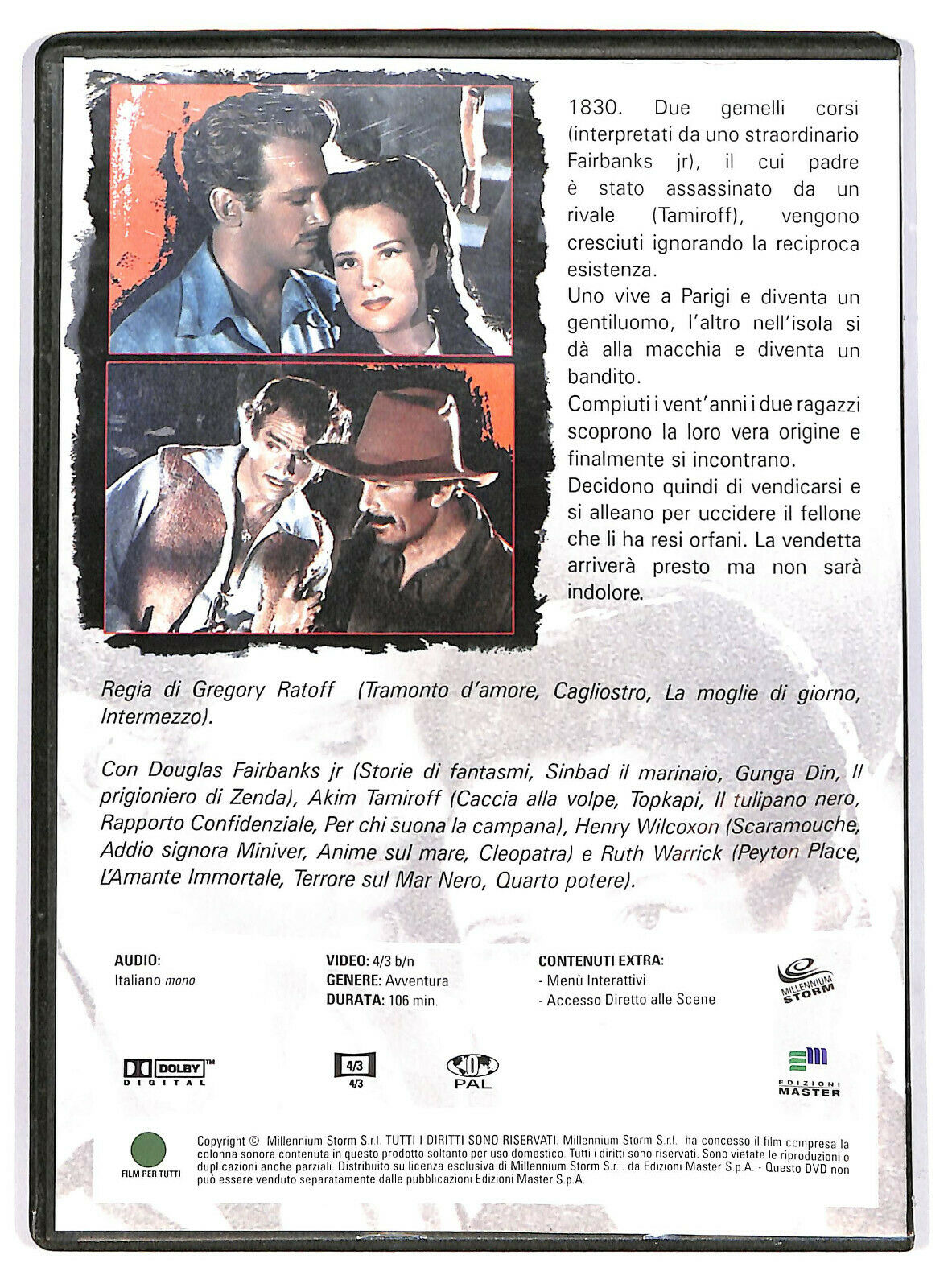 EBOND I Vendicatori DVD Editoriale D593648