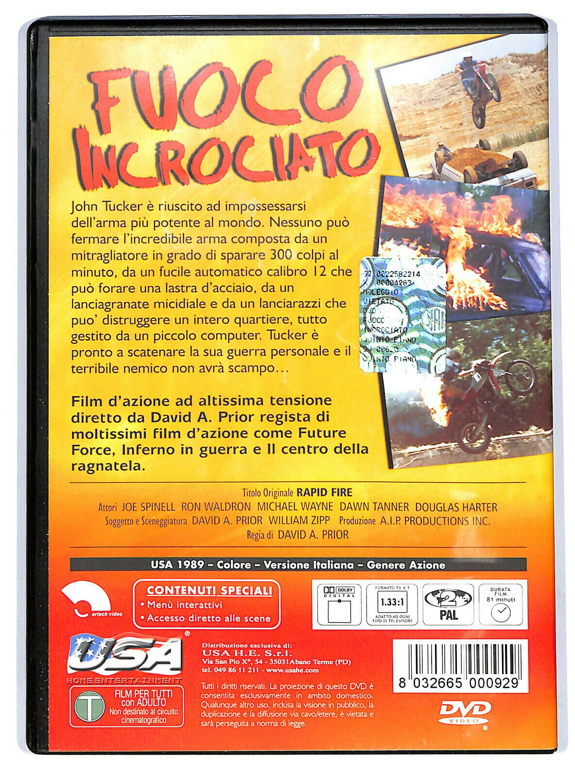 EBOND Fuoco Incrociato DVD D593703