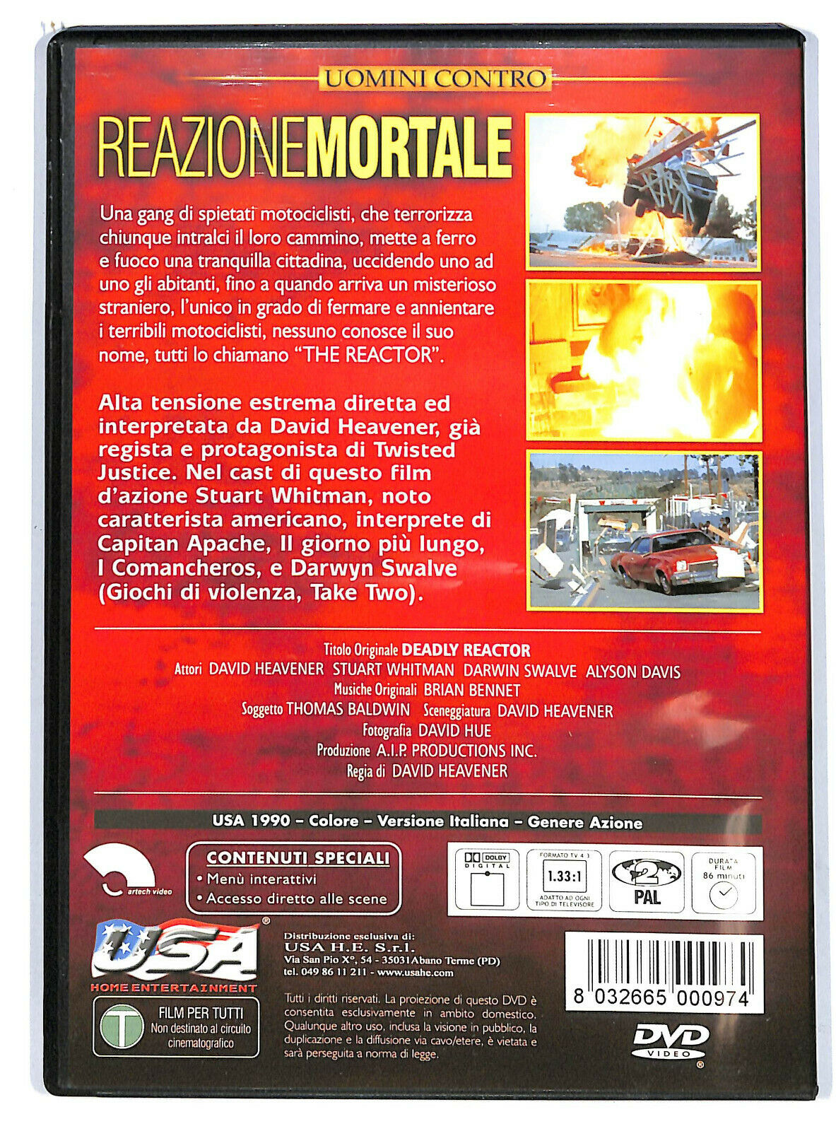 EBOND Reazione Mortale DVD D593801