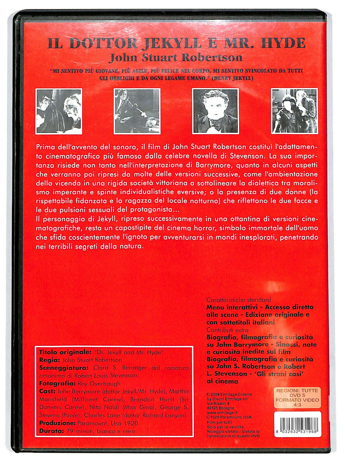 EBOND Dr. Jekyll e Mr. Hyde DVD D594021