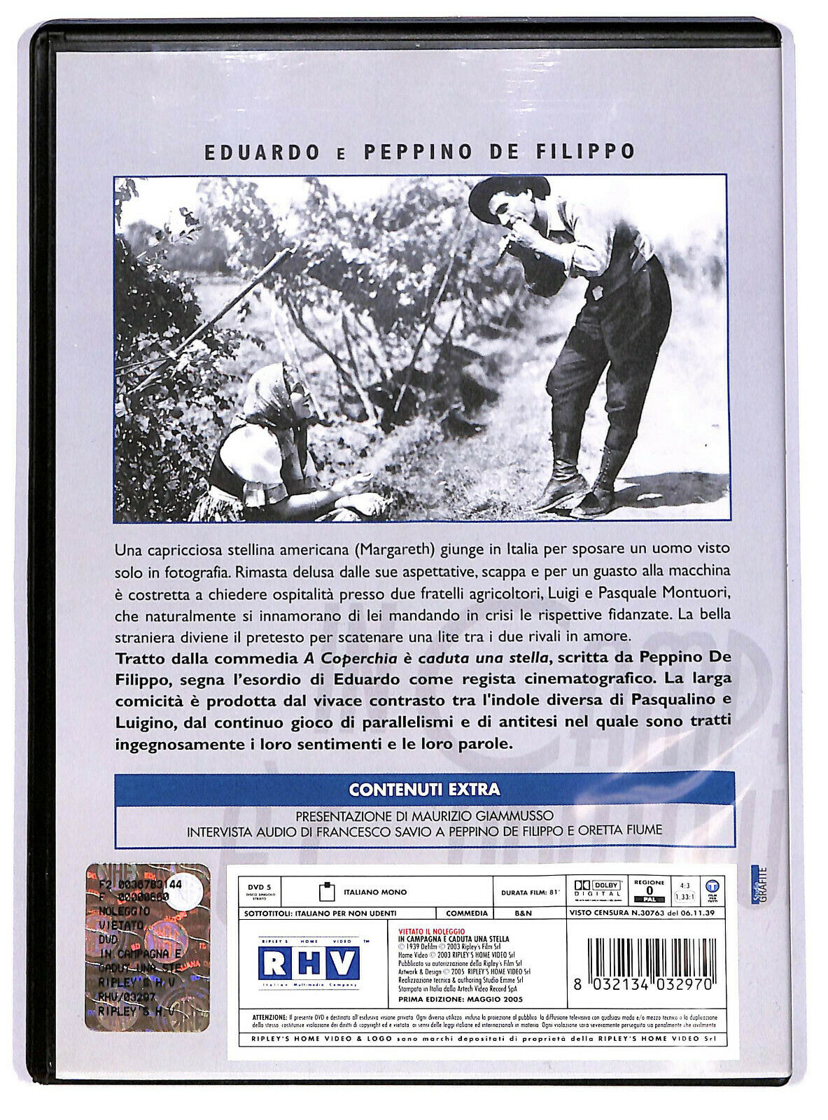 EBOND  In Campagna e Caduta Una Stella DVD D594054