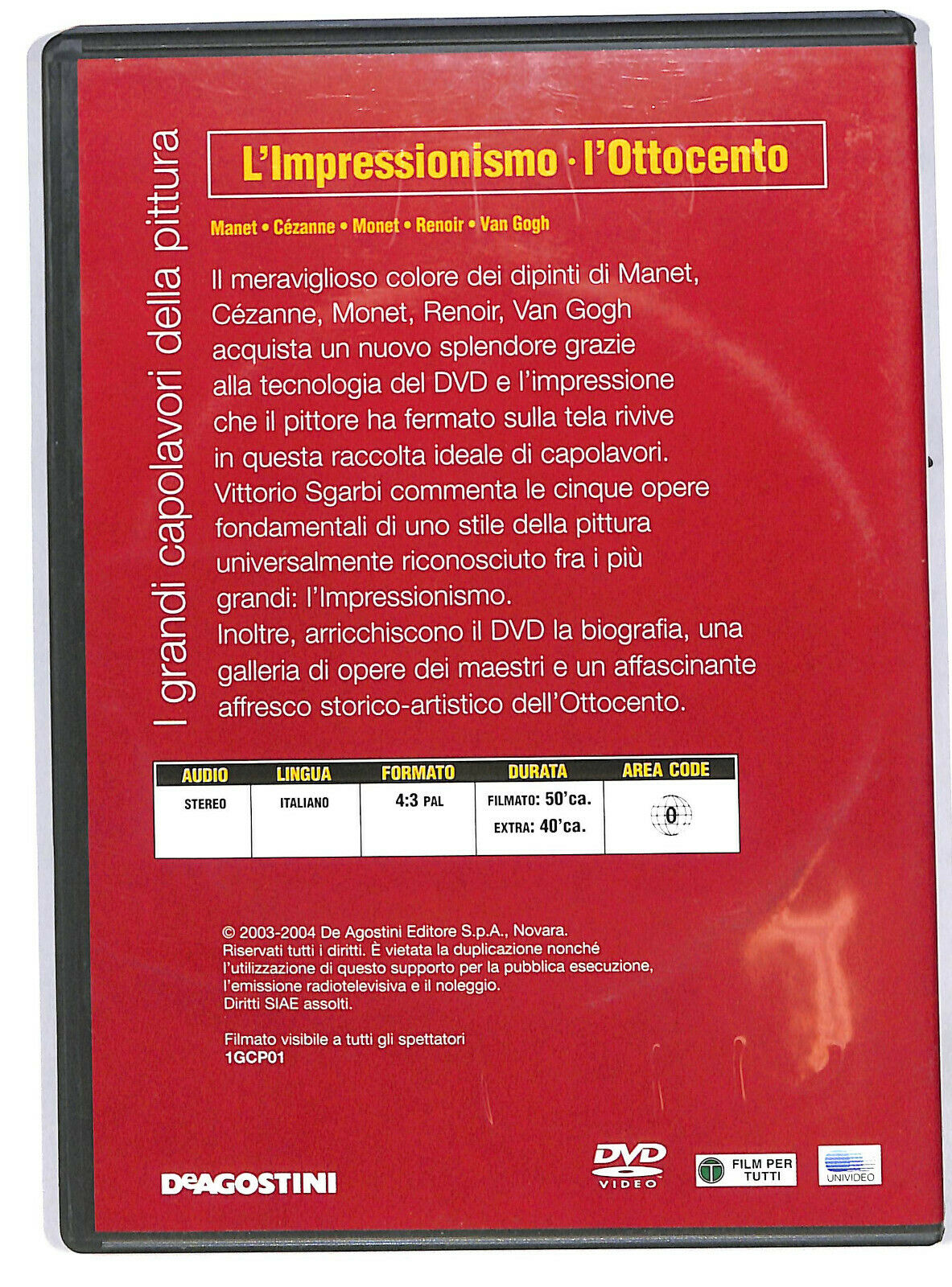 EBOND  L'impressionismo : L'ottocento DVD  Editoriale D594216