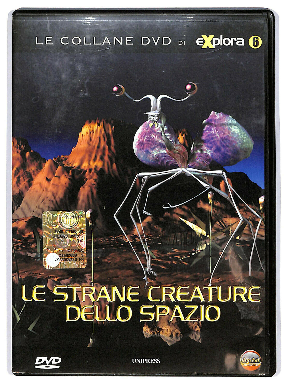 EBOND Le Strane Creature Dello Spazio  Vol.6 DVD  Editoriale D594223