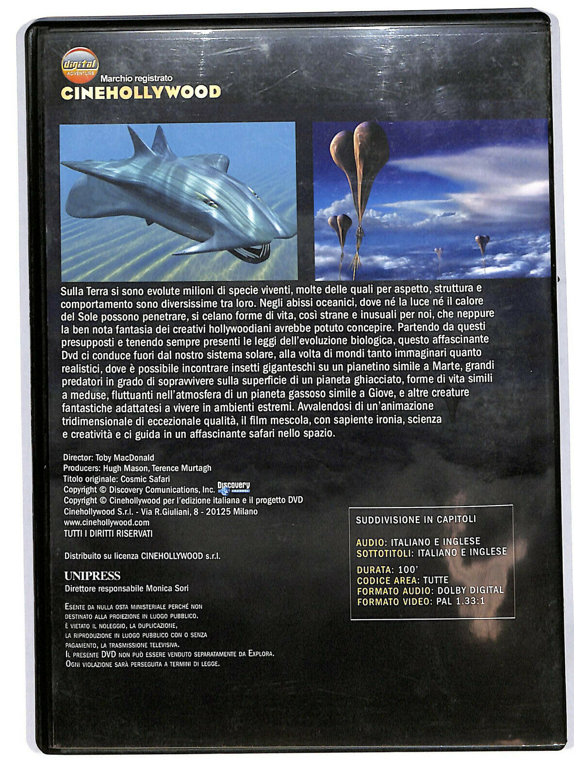 EBOND Le Strane Creature Dello Spazio  Vol.6 DVD  Editoriale D594223