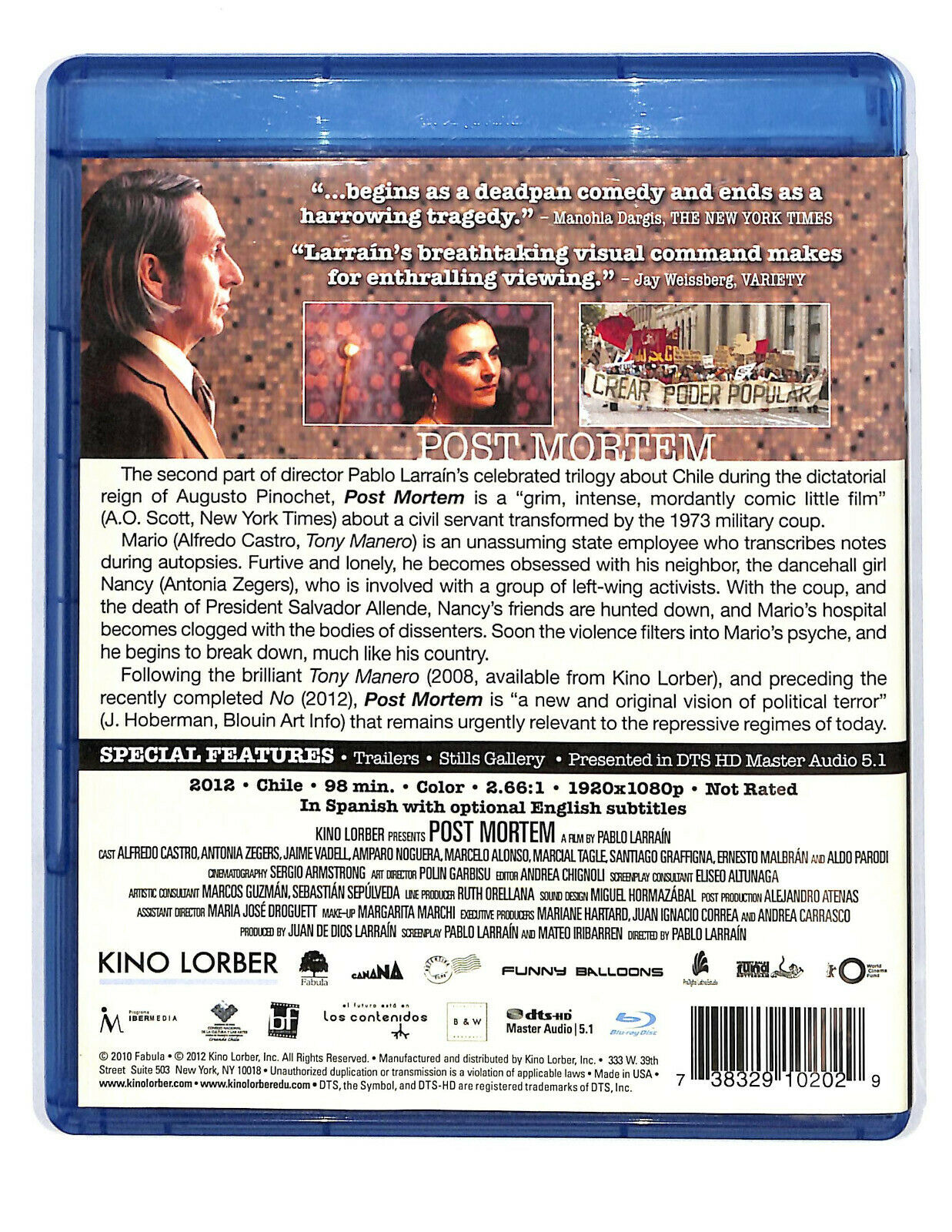 EBOND Post Mortem BLURAY Uk Edition BLURAY D594318