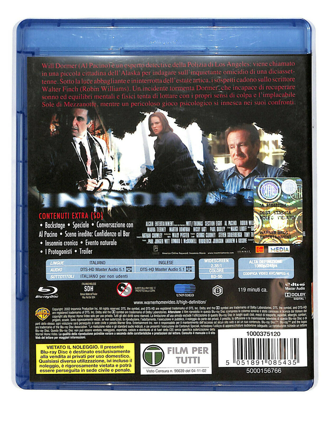 EBOND Insomnia BLURAY D594359