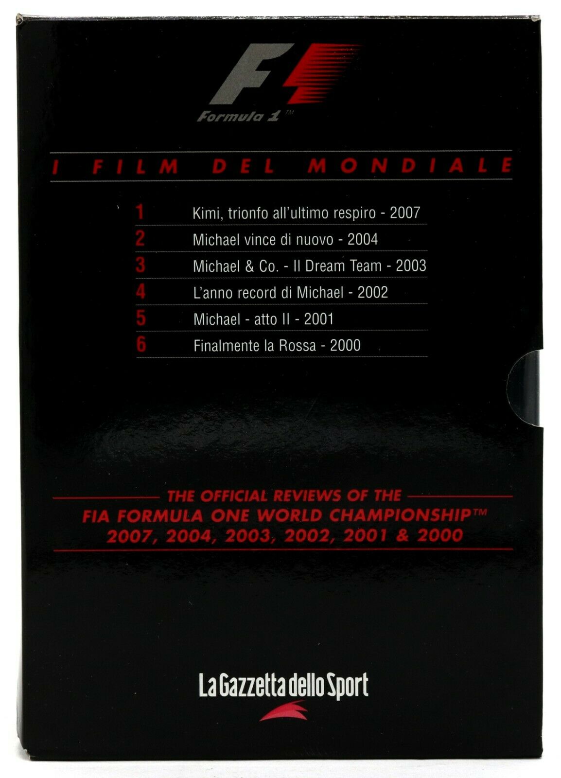 EBOND F1 Formula 1 I Film Del Mondiale DVD Editoriale D594701