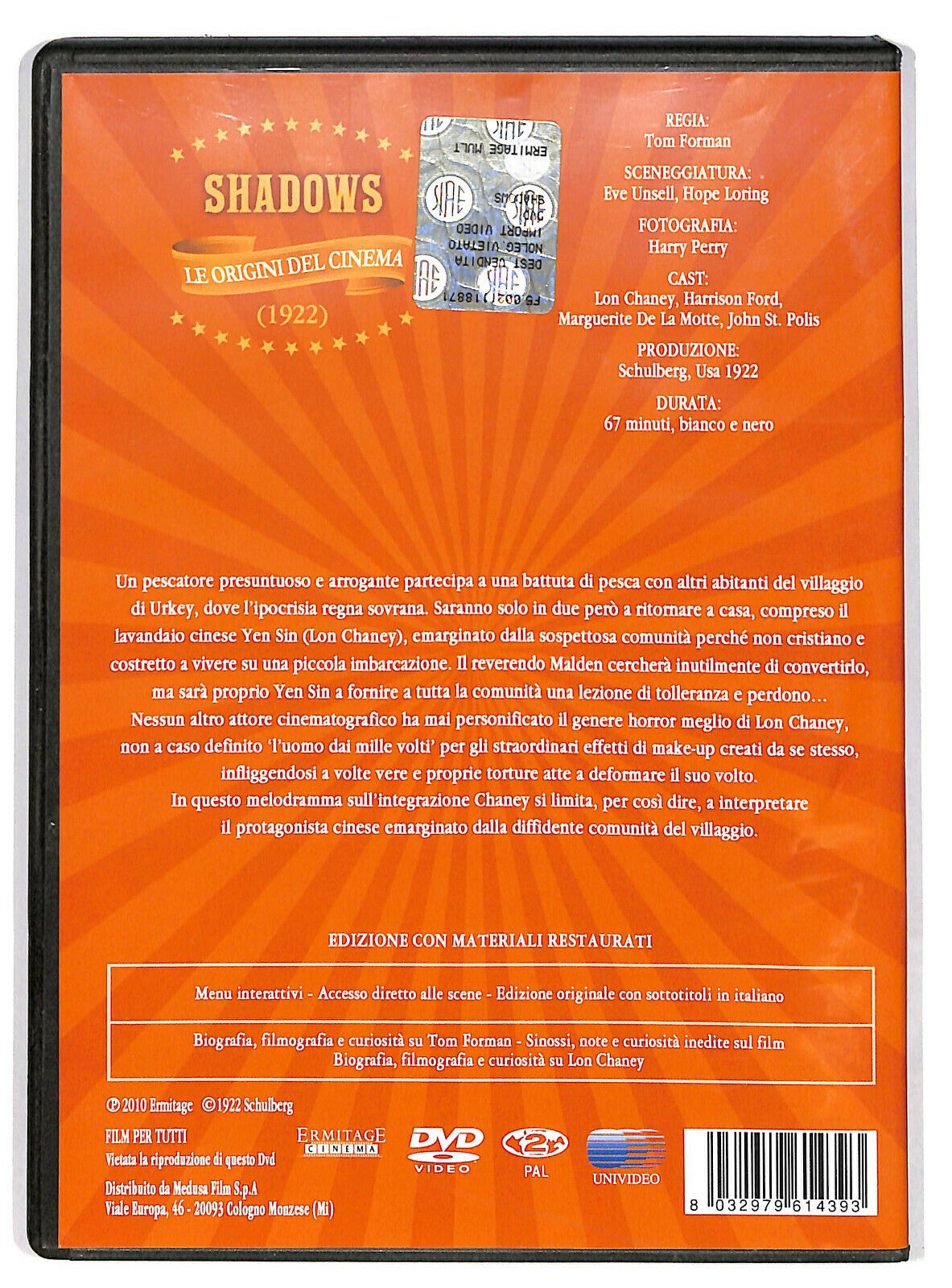 EBOND Shadows ( 1922 ) DVD D594828