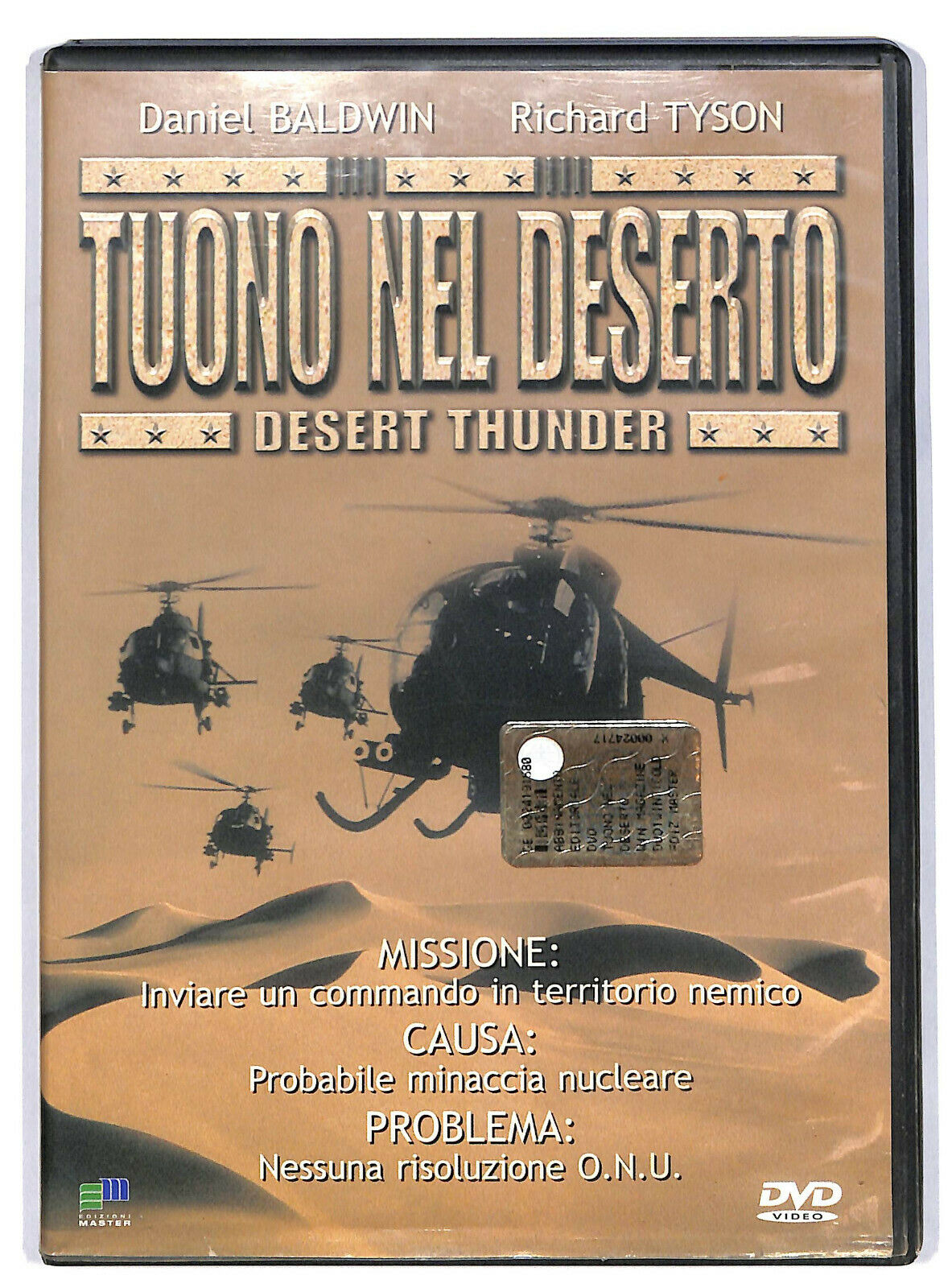 EBOND  Tuono Nel Deserto DVD  Editoriale D594915