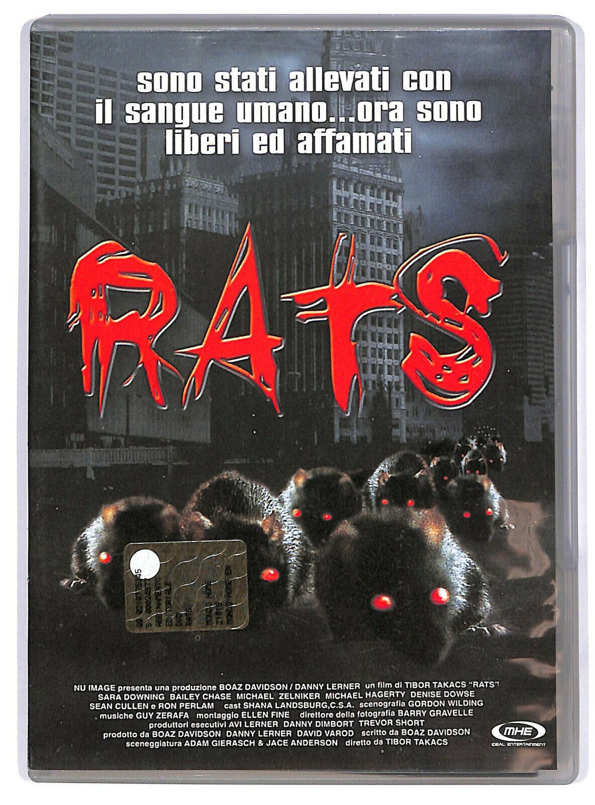 EBOND Rats (2003) Di Tibor Takacs Con Sara Downing DVD D595251