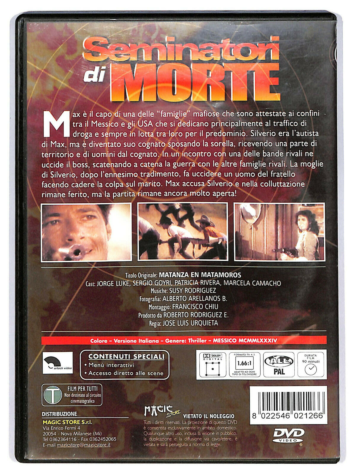 EBOND Seminatori Di Morte DVD D595532
