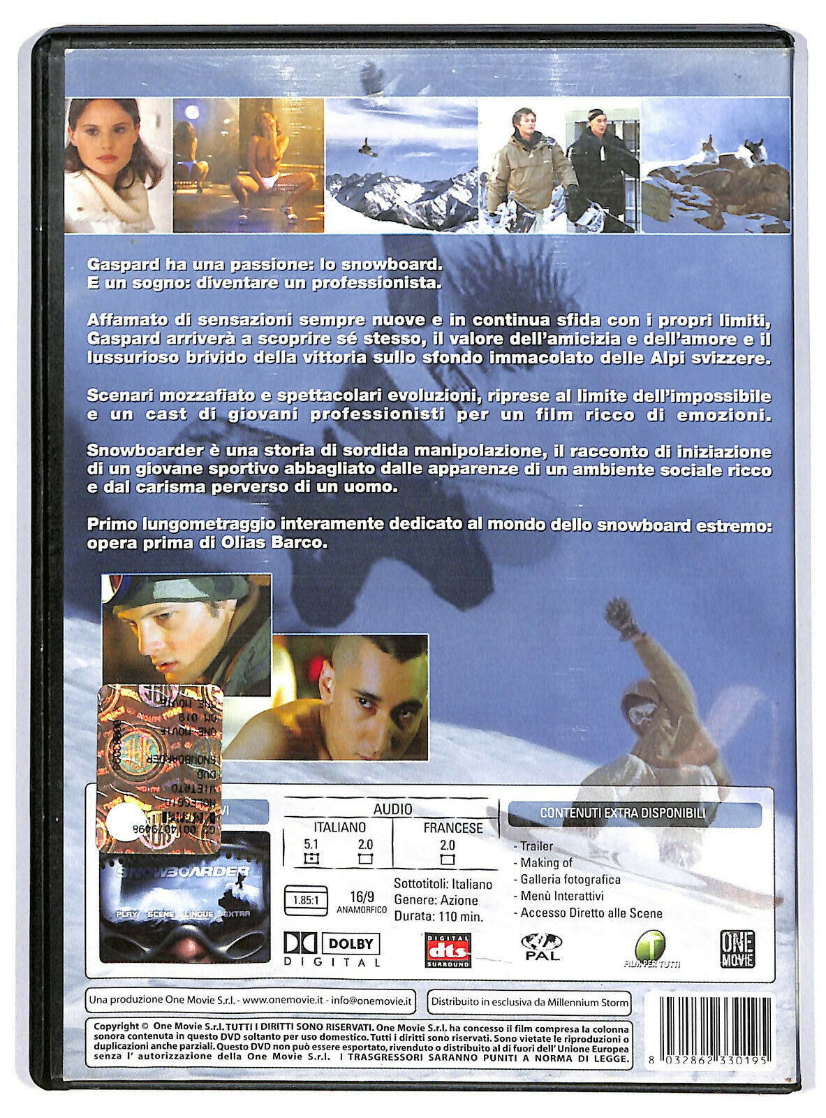 EBOND Snowboarder  DVD D595555